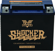Twin Power YTX-20H Shocker Gel Battery Replaces H-D 65991-82B - 781233 - Batteries Starting & Charging
