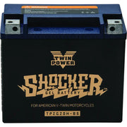 Twin Power YTX-20H Shocker Gel Battery Replaces H-D 65991-82B - 781233 - Batteries Starting & Charging