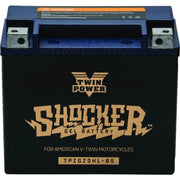 TwinPower 781234 Twin Power YTX-20HL Shocker Gel Battery Replaces H-D 65989-97A