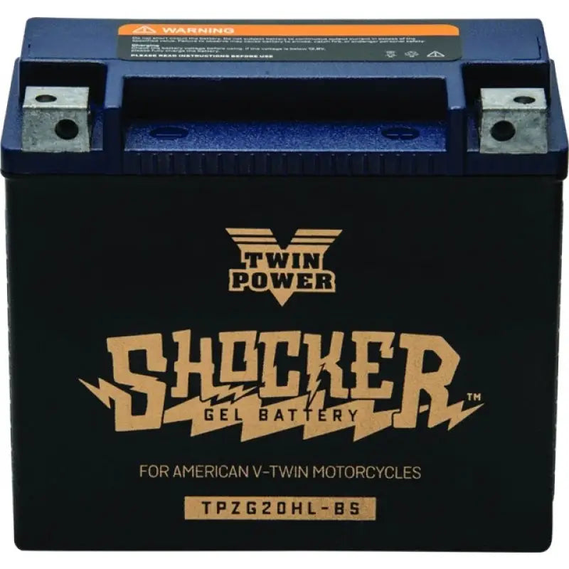 TwinPower 781234 Twin Power YTX-20HL Shocker Gel Battery Replaces H-D 65989-97A