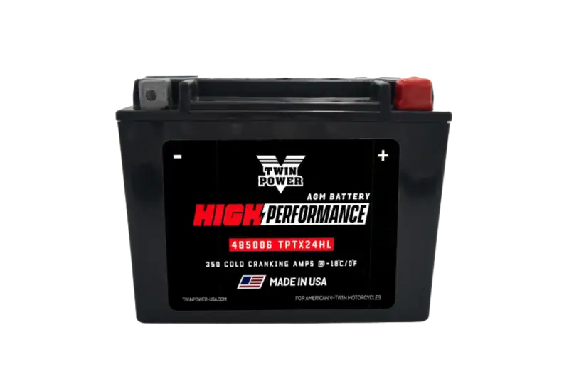 Twin Power YTX-24HL Shocker Battery Replaces H-D 66010-82A - 781155 - Batteries Starting & Charging