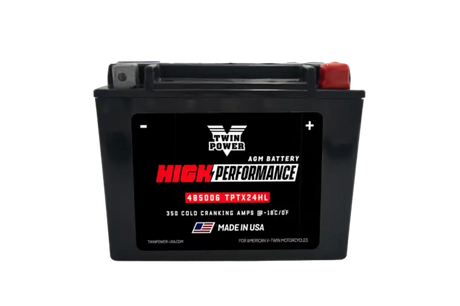 Twin Power YTX-24HL Shocker Battery Replaces H-D 66010-82A - 781155 - Batteries Starting & Charging