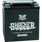 TwinPower 781156 Twin Power YTX-30L Shocker Battery Replaces H-D 66010-97A - 781156