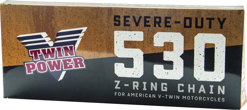 Twin Power Z Ring Chain 530 X 120 Gold - TwinPower