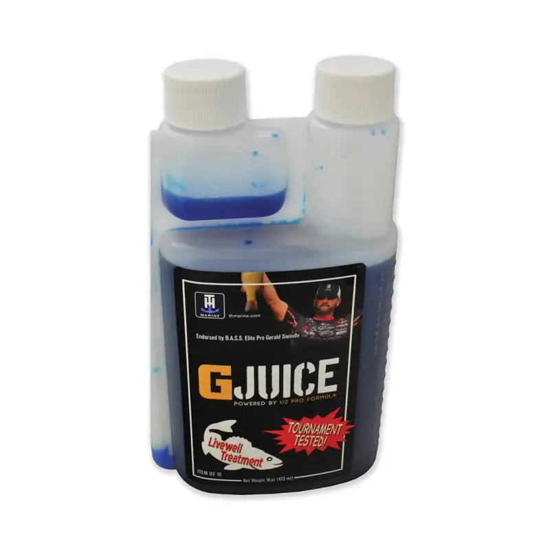 U216-FW T-H Marine 16 Oz. Freshwater G-Juice bottle, designed to keep fish healthy during transport, tournament tested.