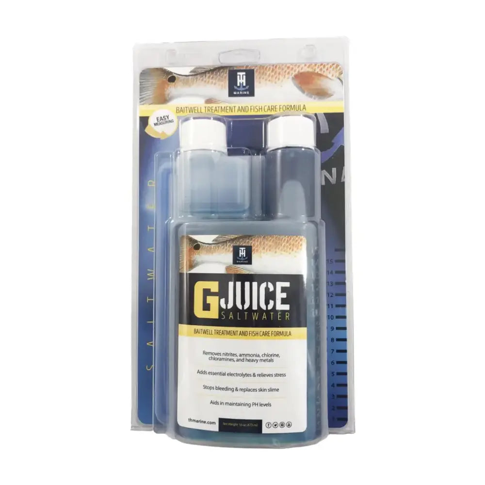 U216-SW-DP T-H Marine 17 Oz. Saltwater G-Juice - Livewell/ Baitwell Treatment Solution