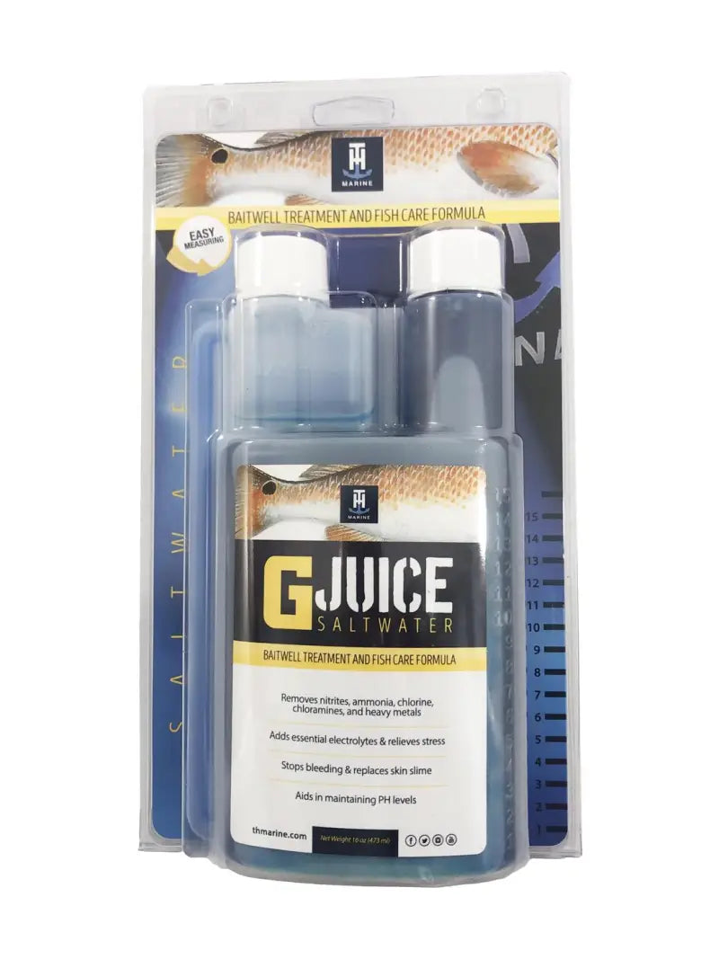 U216-SW-DP T-H Marine 17 Oz. Saltwater G-Juice - Livewell/ Baitwell Treatment Solution