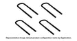 U5B3R Leaf Spring Axle U Bolt Kit
