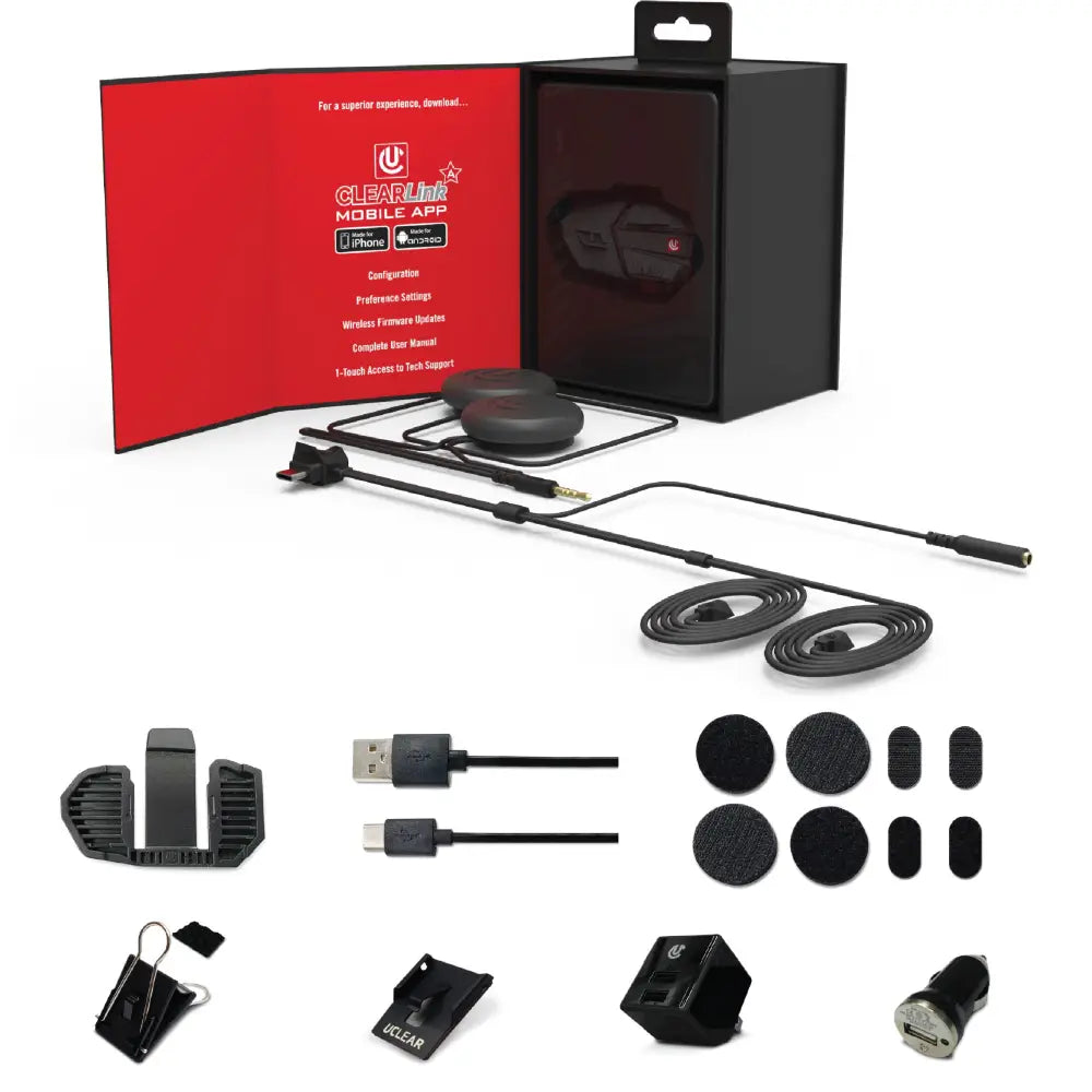 Uclear HDX-V Helmet Audio Kit Audio/Visual/Communication 180512 - Motion HDX-V Single Single