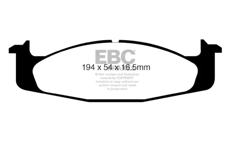 UD632 Ebc Brakes Ultmx Ford