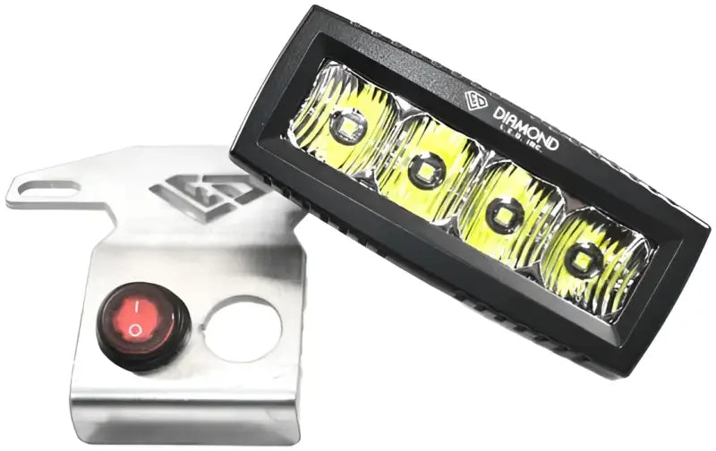 DIAMOND LED UDBK1 Motorcycle Light Bar W/Battery Universal