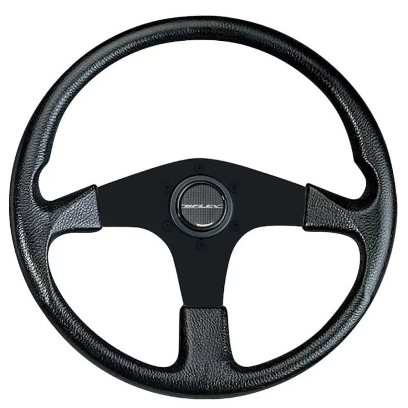 Uflex USA Corse-B/B Features Black acescent aluminum spoke - Black Pvc Grip