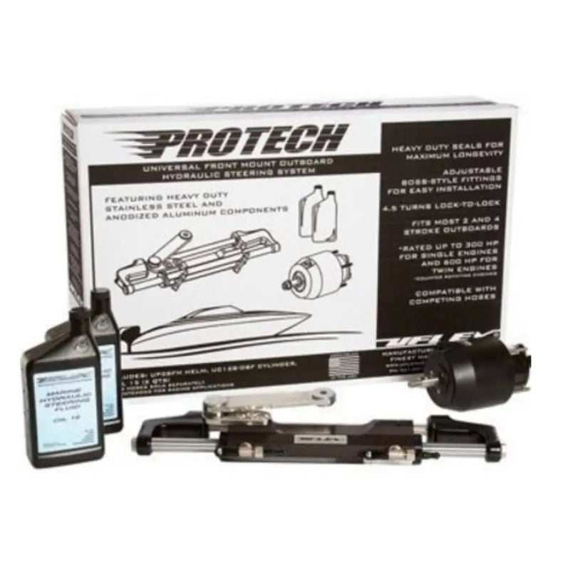 Uflex USA No Supplier Warranty Boat Steering System Protech 2.1 - Front Mount OB