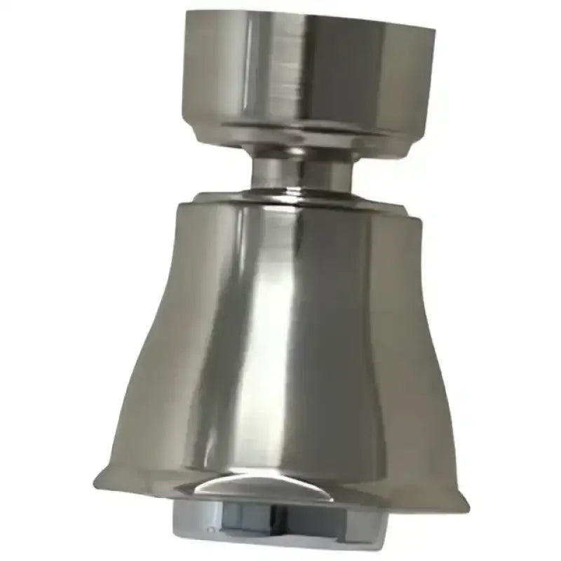 Brushed nickel shower head from Empire Fauce with Vynl Shwr Hose for Vynl Shwr system