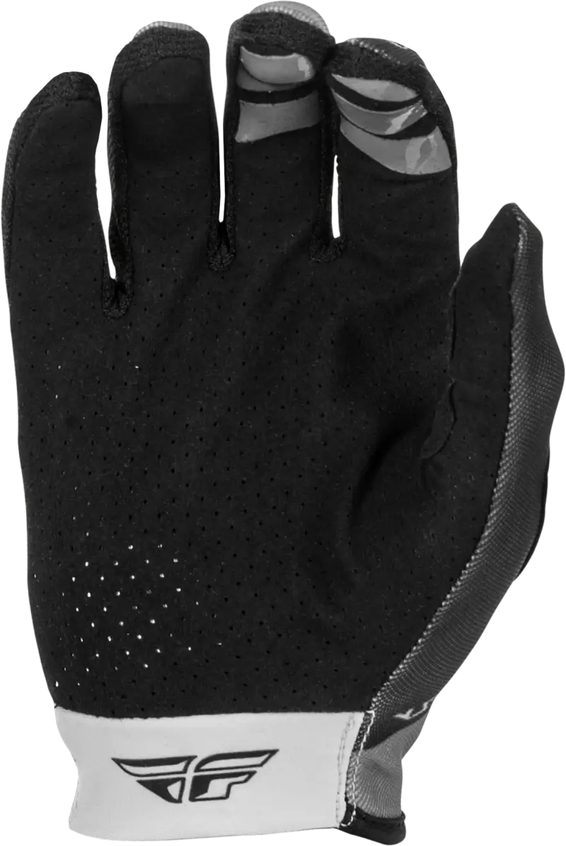 Lite Gloves Grey/Black Lg - FLY RACING