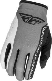 Lite Gloves Grey/Black Xs - FLY RACING