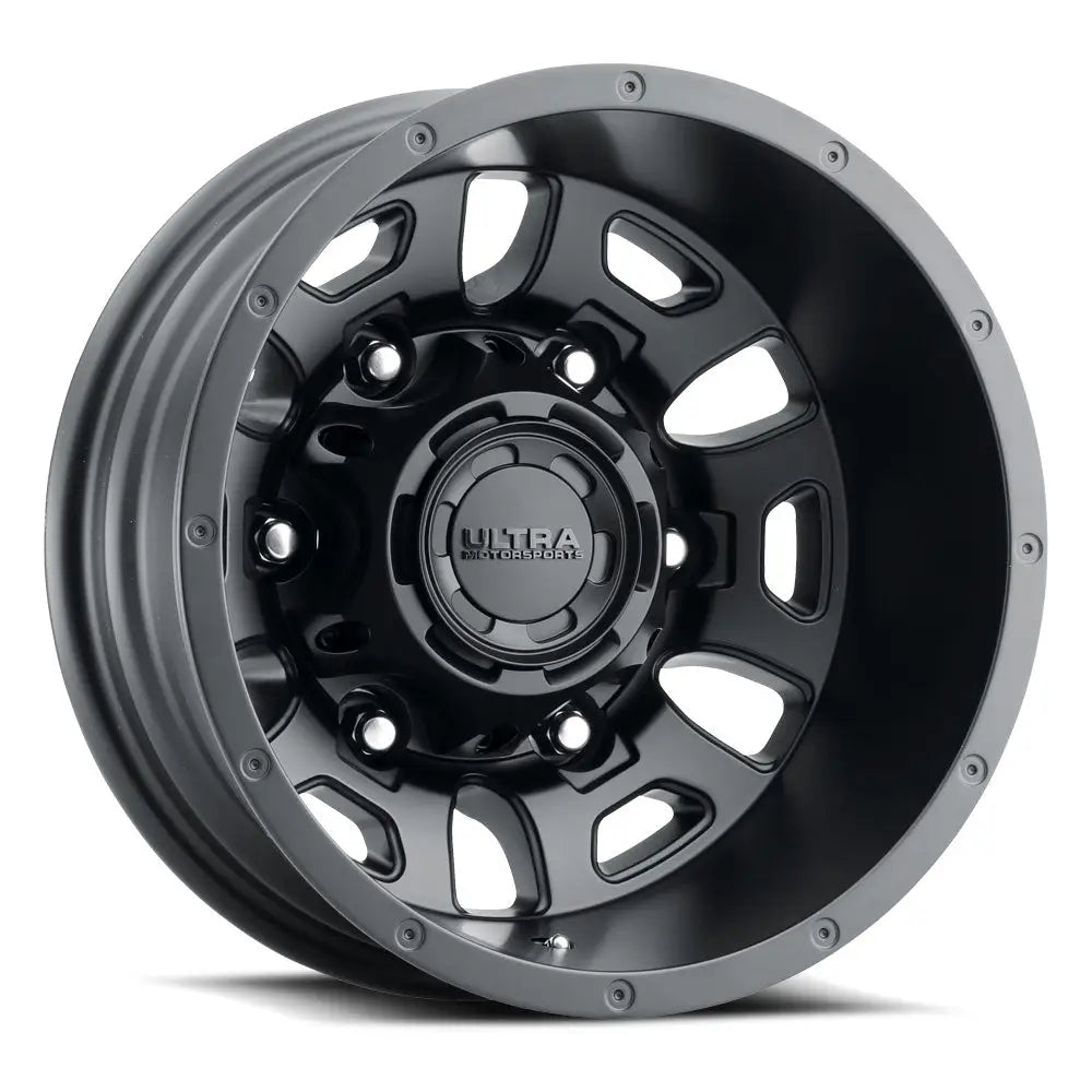 Ultra 003-6668RSB Satin Black Finish - Black 003 Hunter Dually Van