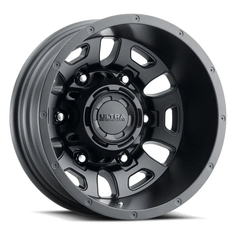 Ultra 003-6668RSB Satin Black Finish - Black 003 Hunter Dually Van