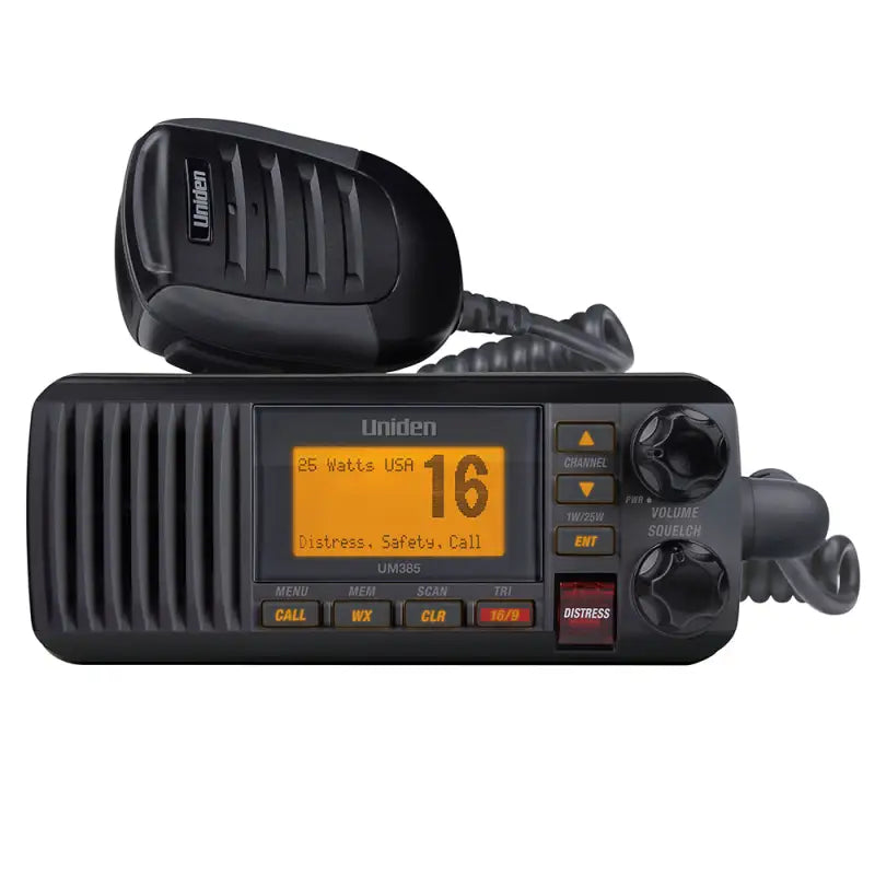UM385BK Uniden Ameri Vhf Um385 Basic Black - Radio