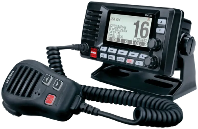 UM725 BK Uniden Ameri Vhf Um725 Bk Nmea0183 Blk - Radio