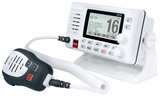 White marine radio with microphone for UM725GBT Uniden Ameri Vhf Gps Bluetooth