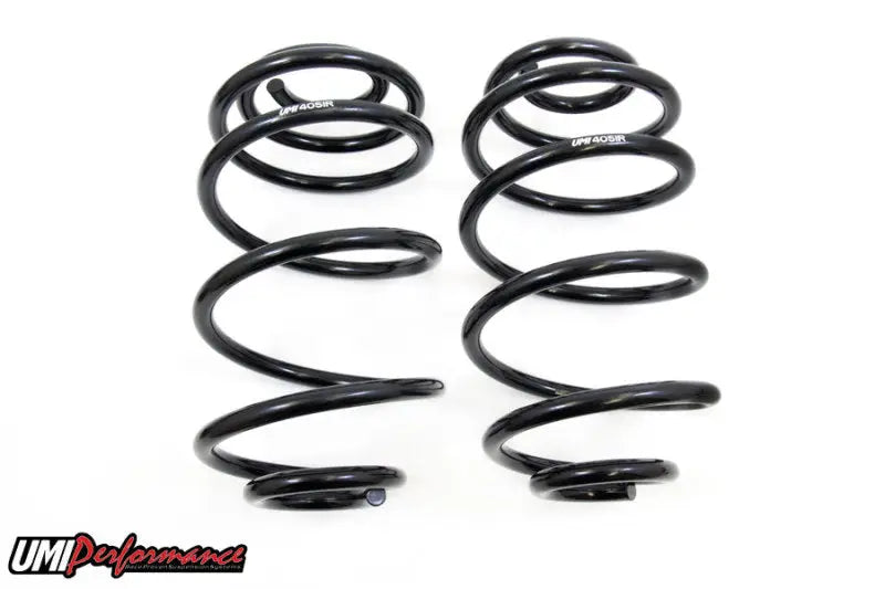 UMI Performance 64-72 GM A-Body 78-88 G-Body 2in Lowering Spring Rear - 4051R