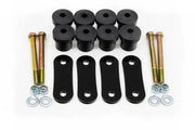 UMI Performance polyurethane leaf spring shackle kit with black rubber bushings and metal hardware