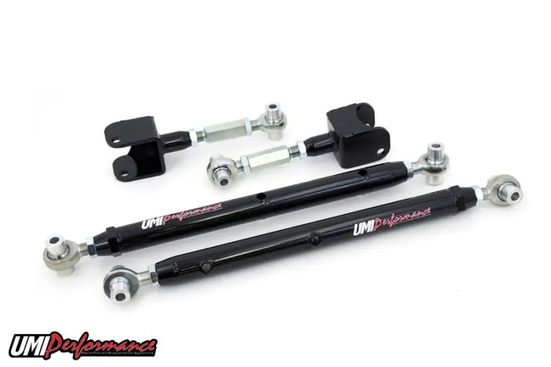 UMI Performance 78-88 GM G-Body Double Adjustable Upper & Lower Rear Control Arms Kit - Truck Automotive