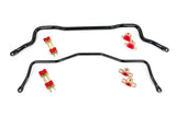 Black sway bar kit for UMI Performance 93-02 GM F-Body front and rear suspension