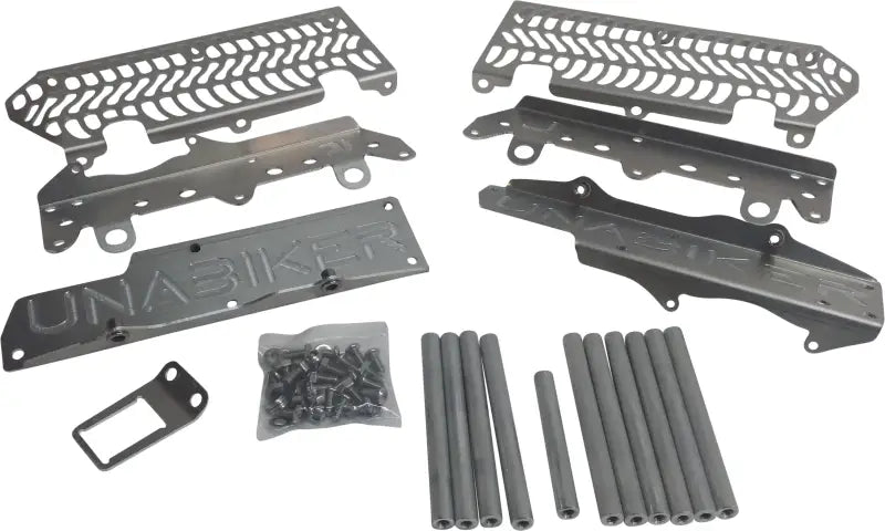 UNABIKER Radiator Guards Ktm Natural for Powersports