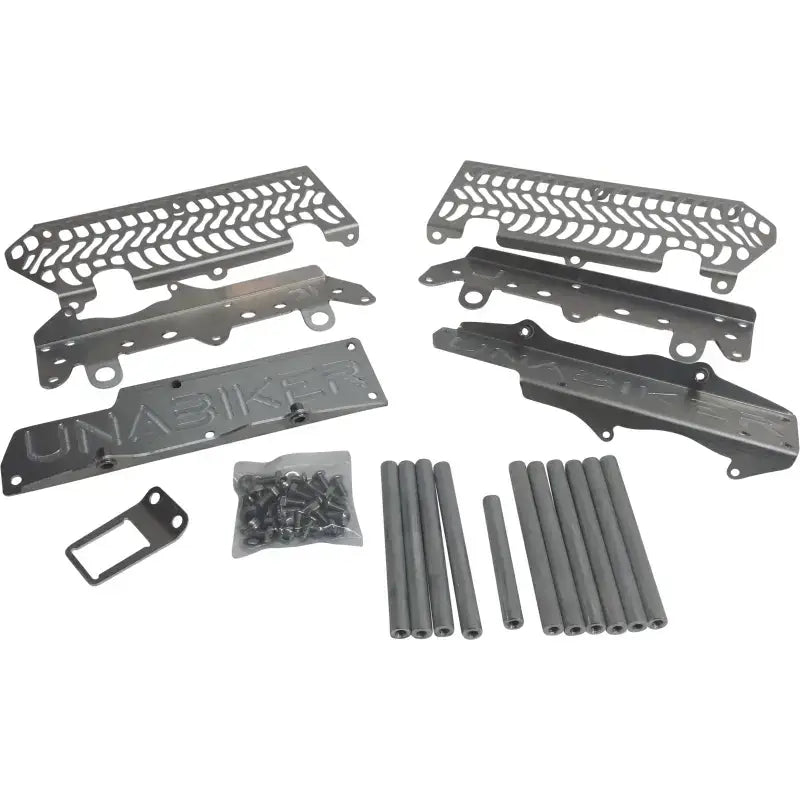 UNABIKER Radiator Guards Ktm Natural for Powersports
