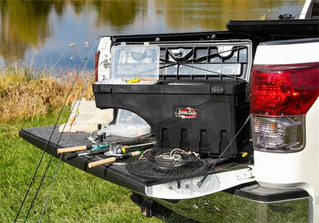 UnderCover 05-20 Toyota Tacoma Passengers Side Swing Case - Black Smooth - Truck & Automotive