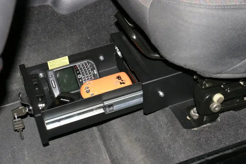Tuffy Jeep Wrangler Underseat Drawer Flip Seat W/ Keyed Lock - Tuffy Products