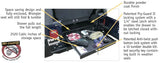 Tuffy Long Drawer Black - Tuffy Products