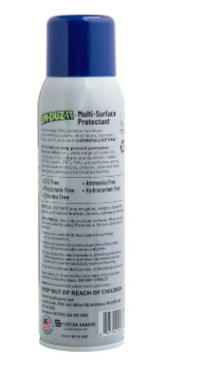 Blue-topped Unduzit 126881 multi-surface protectant spray with eco-friendly formula for RV parts & accessories
