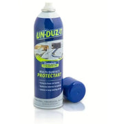 Blue can of Unduzit 126881 multi-surface protectant spray with eco-friendly formula for RV parts & accessories