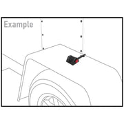 Uni-Bond Lighting LFMR0720RA - Red