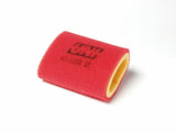 Red foam air filter for Uni Filter Yamaha Kodiak Grizzly Wolverine 350-450