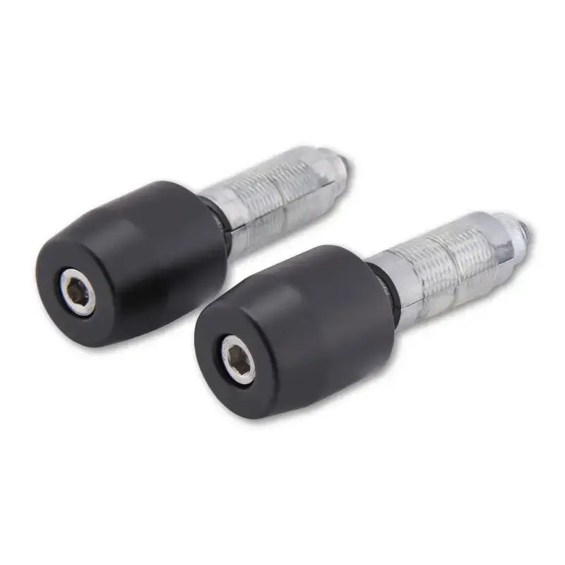 HIGHSIDER Universal Bar Ends Black Pair for Powersports