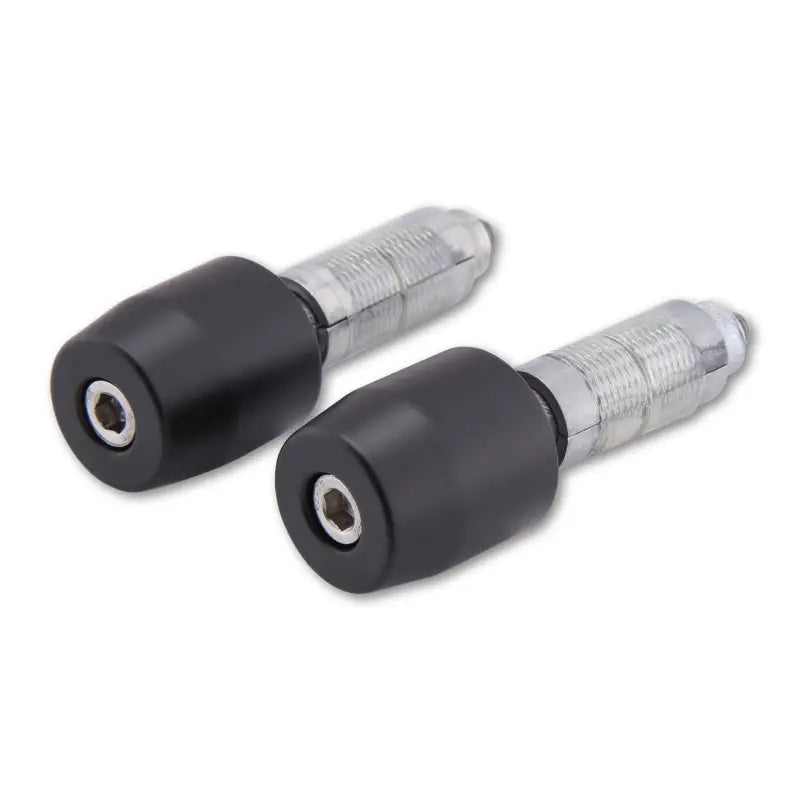HIGHSIDER Universal Bar Ends Black Pair for Powersports