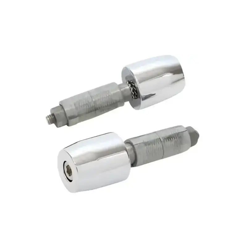 HIGHSIDER Universal Bar Ends Chrome Pair for Powersports