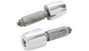 HIGHSIDER Universal Bar Ends Chrome Pair for Powersports