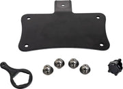 Laydown License Plate Mount Black