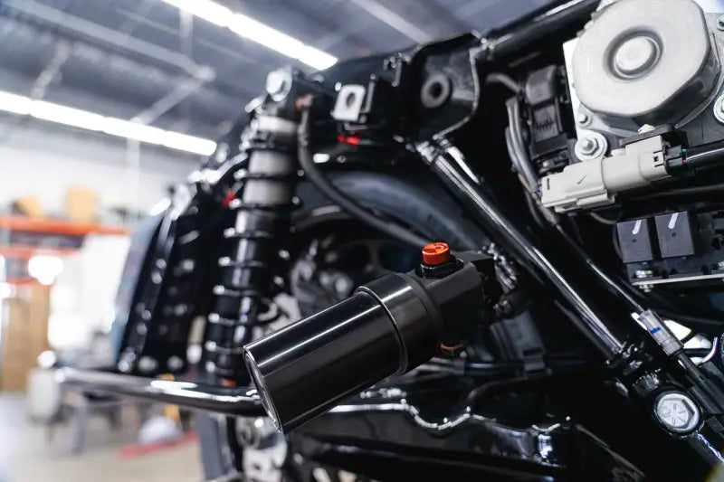Shock Reservoir Mount Black Fltrstse `24 Stock Suspension - HOFMANN DESIGNS