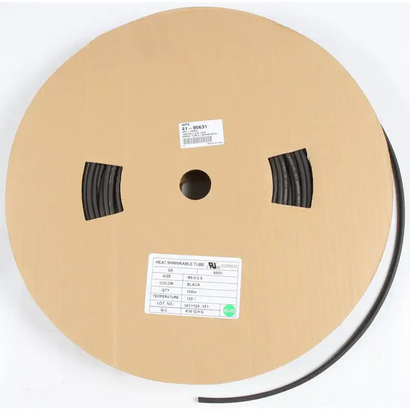 UP-12264 100m Roll 3/16" Heat Shrink Tube 