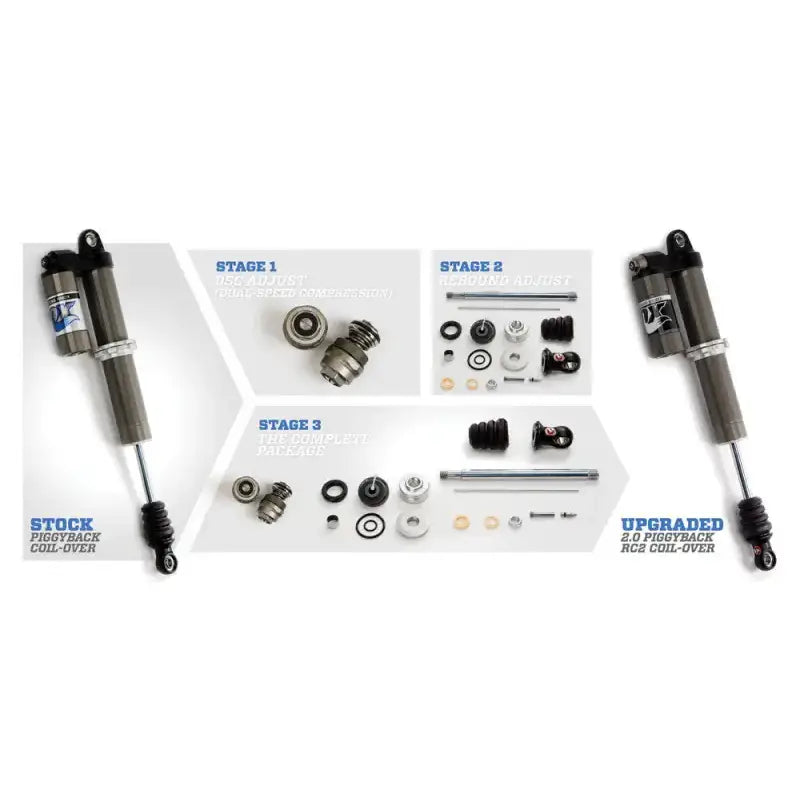 FOX Upgrade Kit Stage 2 Rear for Powersports