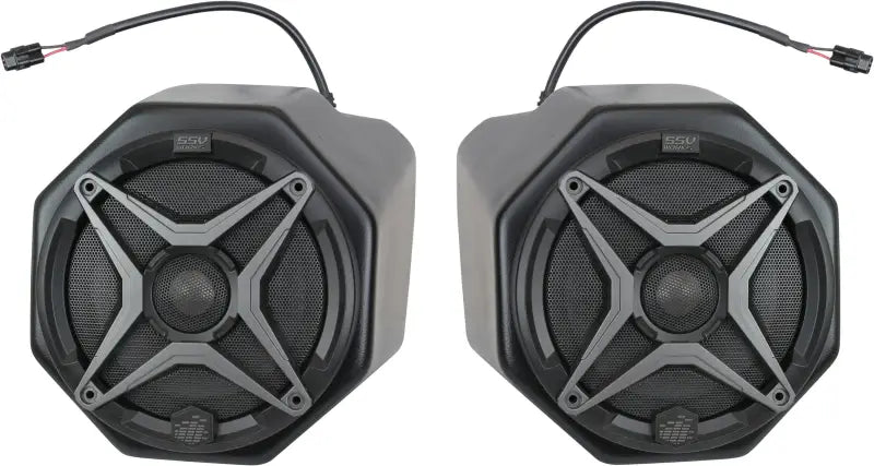 US2-C65U-CGN Ssv Works Cage Mount Pods Pair Pol - RV and Auto Parts