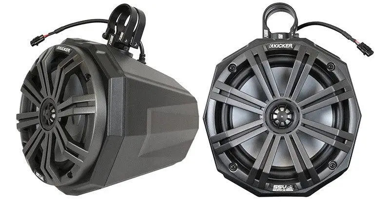 US2-C8K-175 Ssv Works 8 Inch Cage Mount Pods W/Kicker - RV and Auto Parts