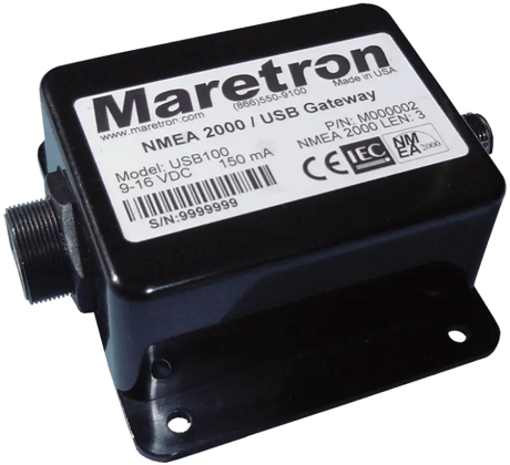 USB100-01 Maretron Gateway Nmea 2000/Usb for seamless connection of NMEA 2000 networks to computer via USB, enabling real-time monitoring and analysis, perfect for marine electronics, RV, Automotive, Powersports, off-road, marine, exterior, truck accessories, interior, truck bed, rv parts, Marine, AVADA - Best Sellers, Must Haves