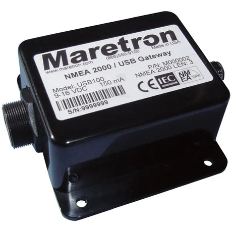 USB100-01 Maretron Gateway NMEA 2000/USB integrates marine electronics with a computer for real-time data access, Marine, AVADA - Best Sellers, Must Haves